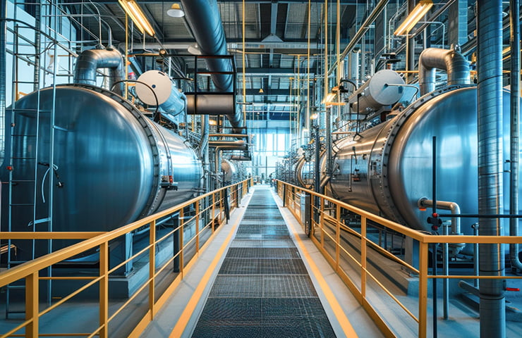 写真:ボイラー用燃料